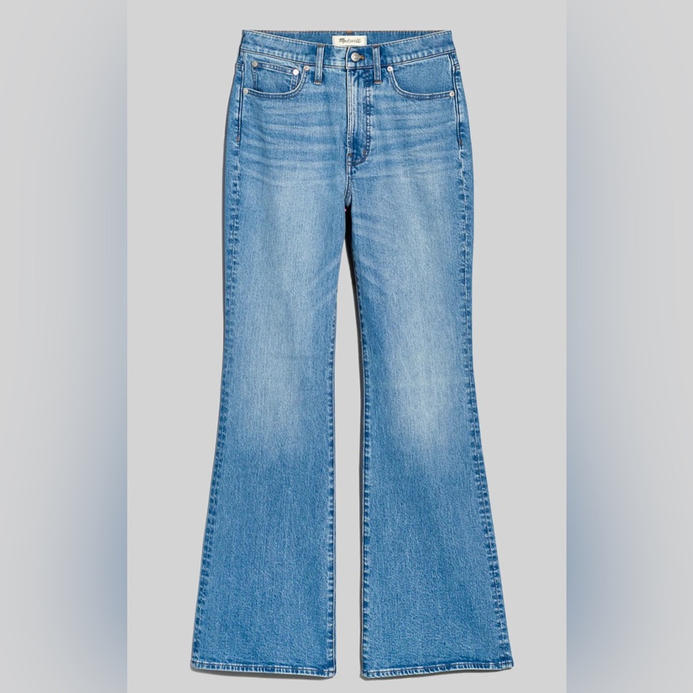 Madewell Blue Flare & Wide Leg Jeans
